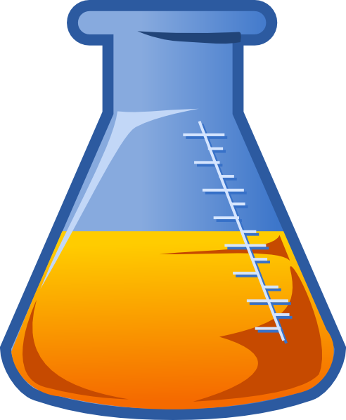 Clip Art Chemistry Flasks Clipart