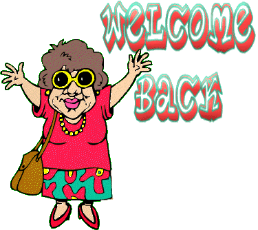 Welcome Back Banner Clipart