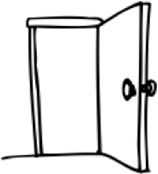 Open Door Free Clipart