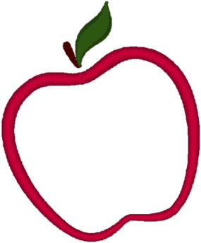 Apple Clipart Outline