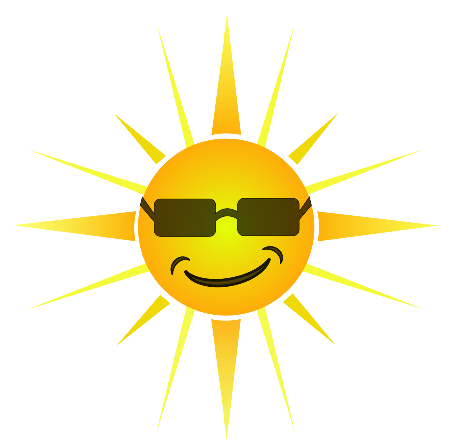 Cool Sun Clipart