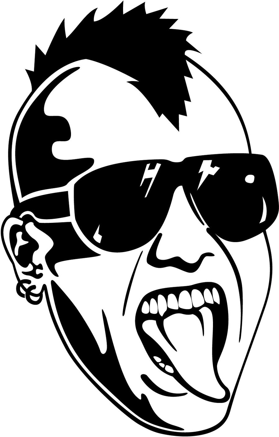 deviantART: More Like Punk Face Vector by