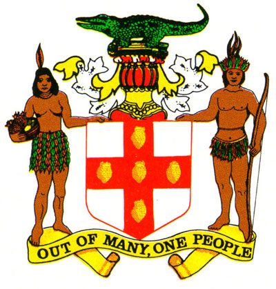 Coats, Coat of arms and Jamaica