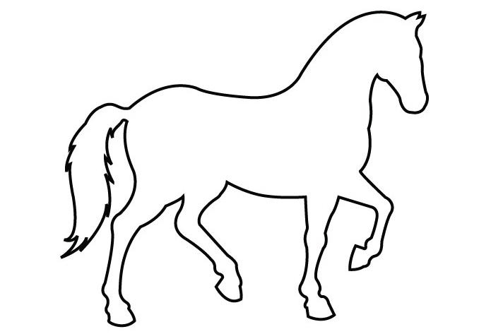 Horse To Cut Out - ClipArt Best