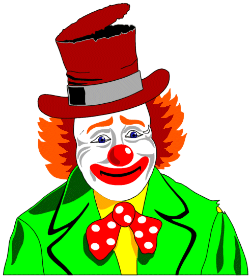 Free Clown Clipart, 1 page of Public Domain Clip Art