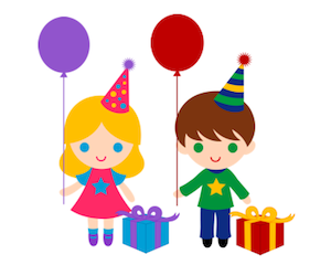 Happy birthday little boy clipart