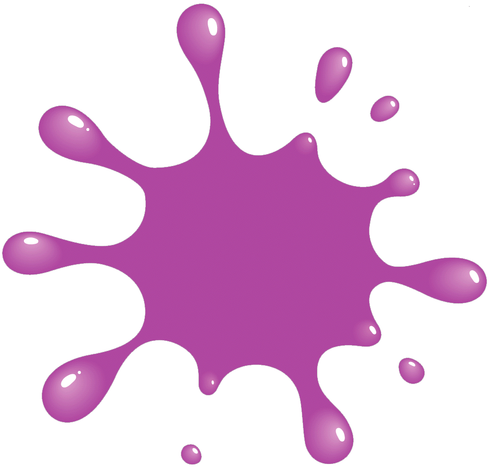 Purple Splash Paint Clipart Best