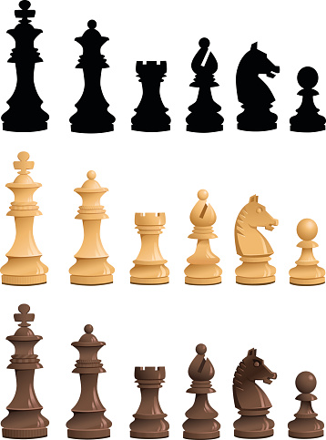 Chess Piece Clip Art, Vector Images & Illustrations