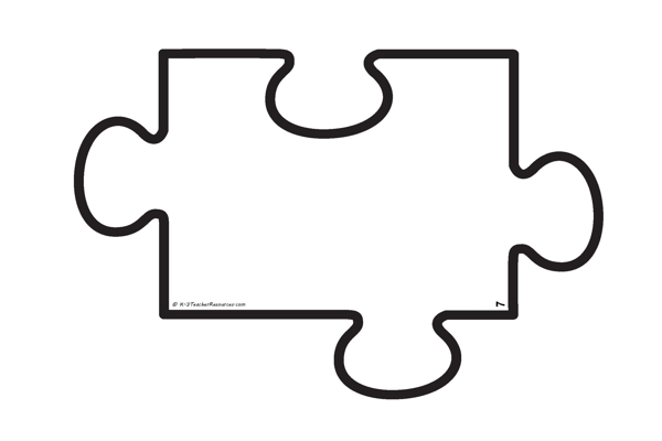 3 Piece Jigsaw Puzzle Template | Free Download Clip Art | Free ...