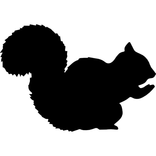Squirrel shape Icons | Free Download