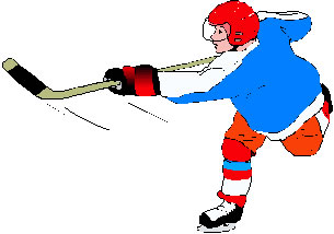 Ice hockey clipart