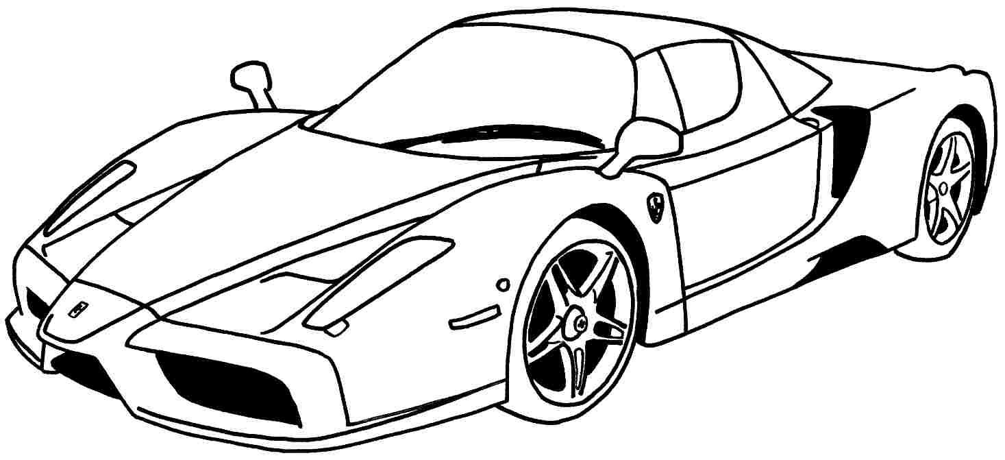 Valentine Coloring Sports Car At Coloring Pages Archives - gobel ...