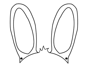 Easter Bunny Ears Template | Best Car Gallery
