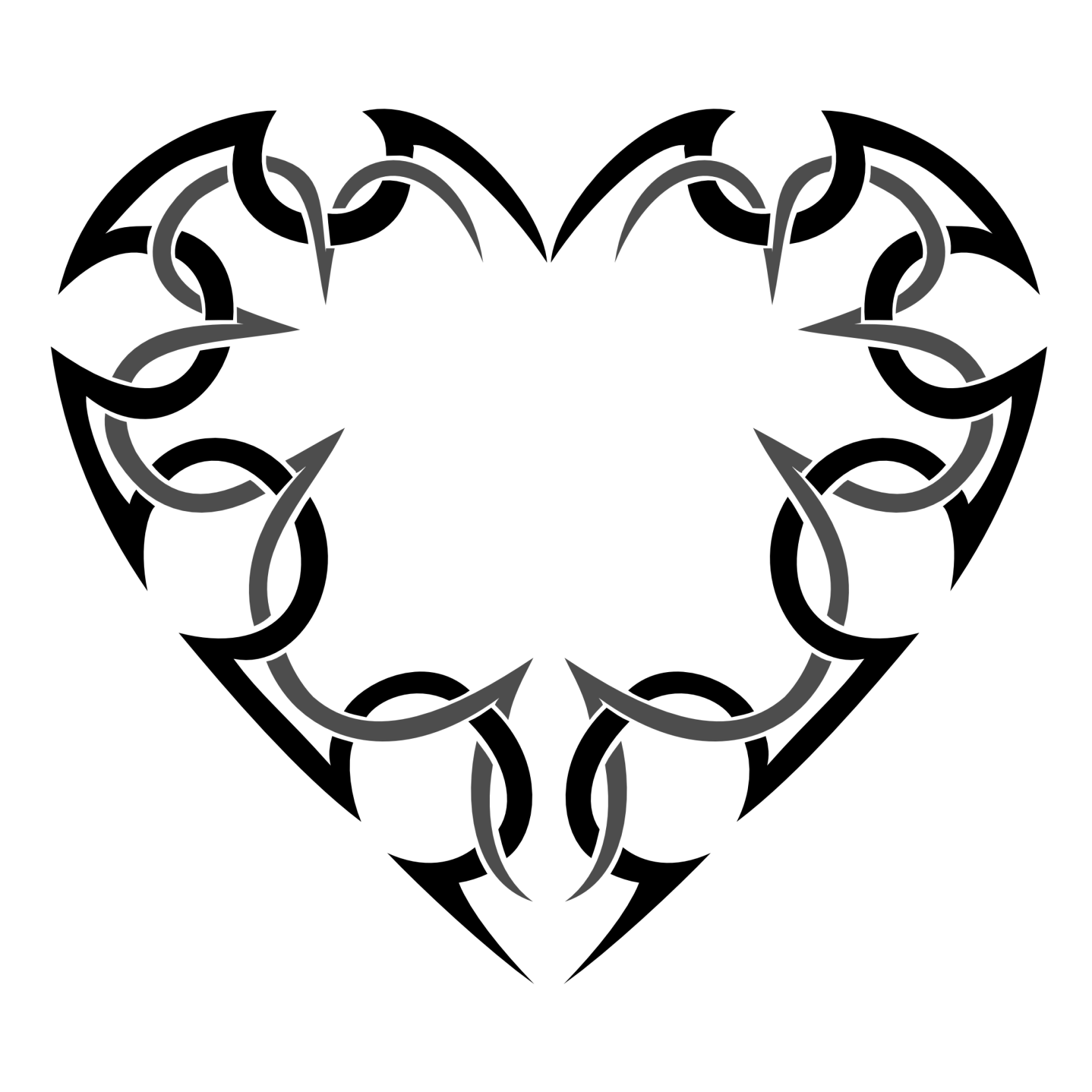 Tribal Heart Tattoos Designs And Ideas ClipArt Best ClipArt Best