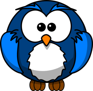 Blue Owl Clip Art - vector clip art online, royalty ...