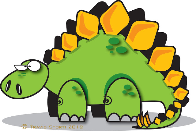 Cartoon Stegosaurus - ClipArt Best