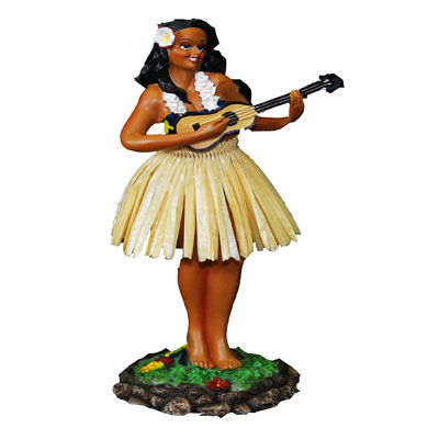 Hawaiian Plumeria Wahine Hula Girl Art Print At Barewalls Com