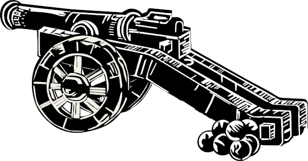 Cannon clip art - vector clip art online, royalty free & public domain