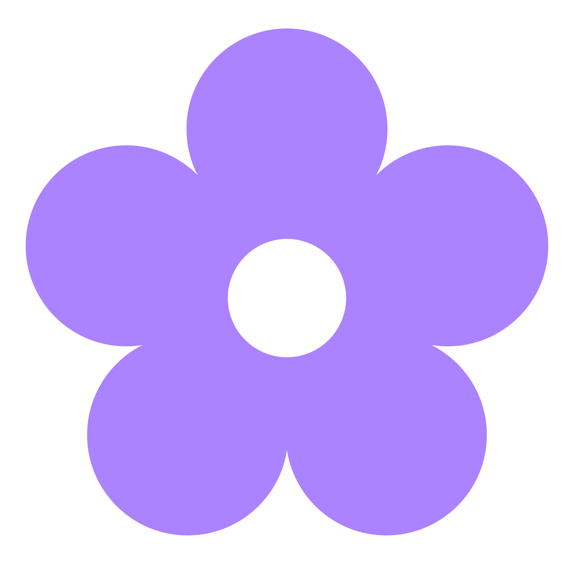 Purple Corner Flower Clip Art - ClipArt Best