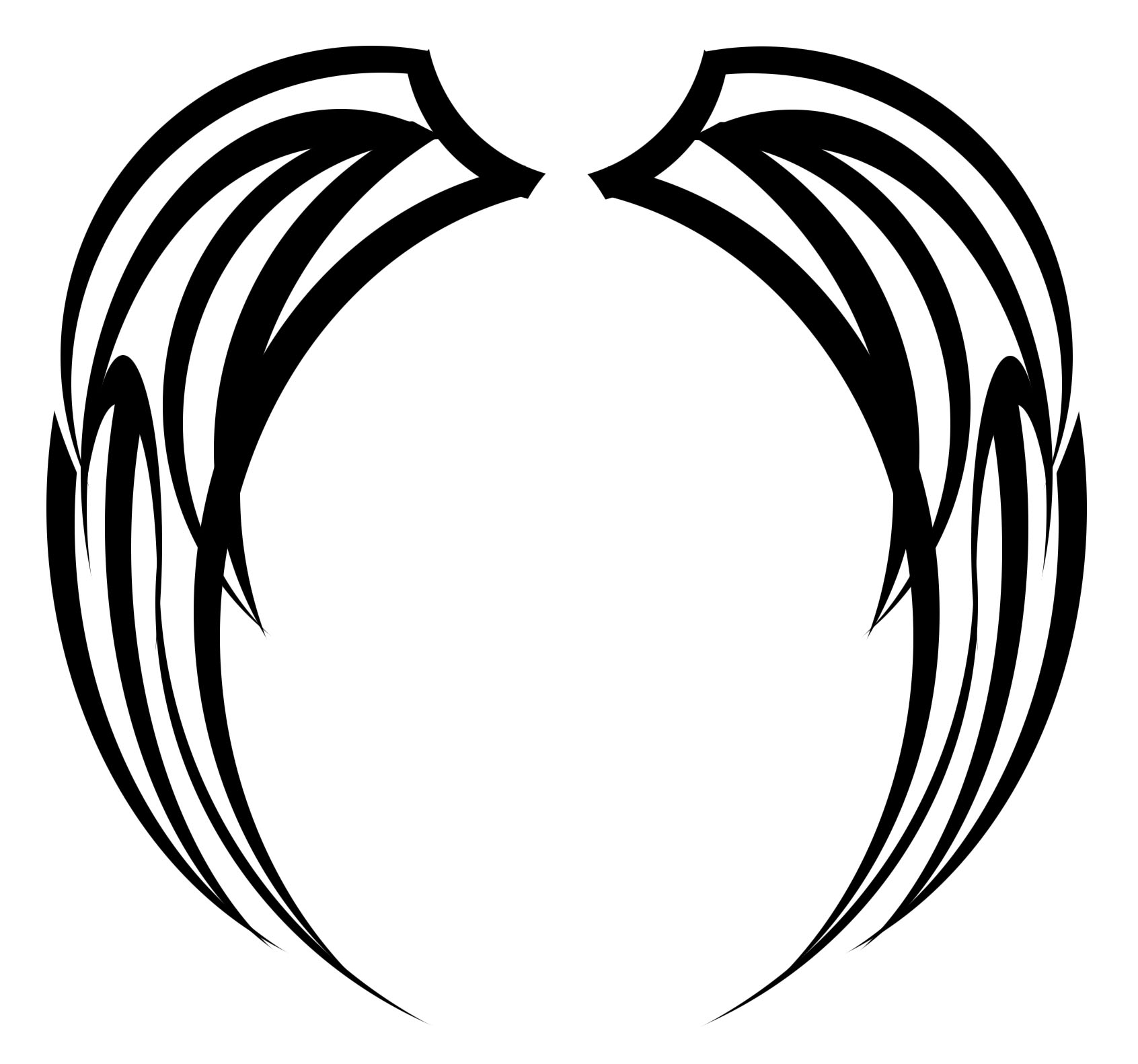 Tribal Wings - ClipArt Best