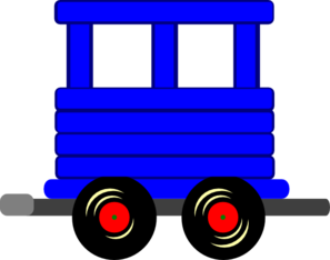 Train caboose clip art