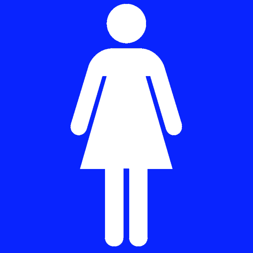Men Women Bathroom Sign Clipart