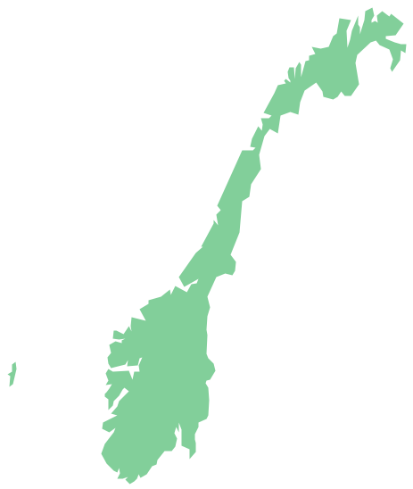 Norway Map Clipart