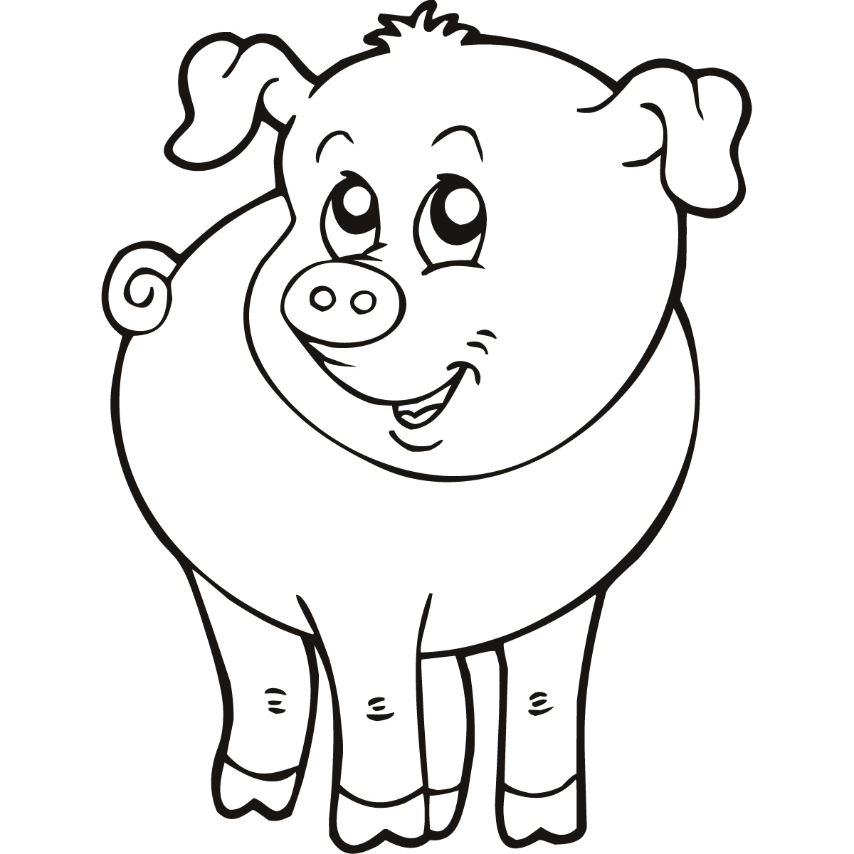 Best Photos of Farm Animal Drawings For Kids - Easy to Draw ...