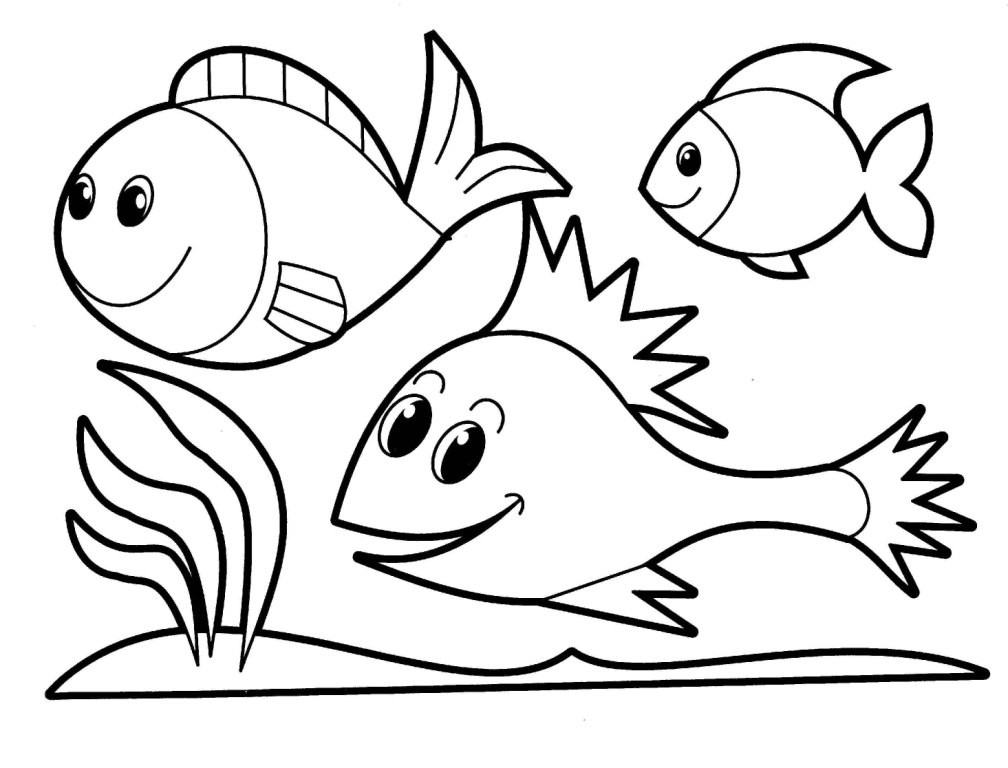 Animals To Color For Kids - AZ Coloring Pages