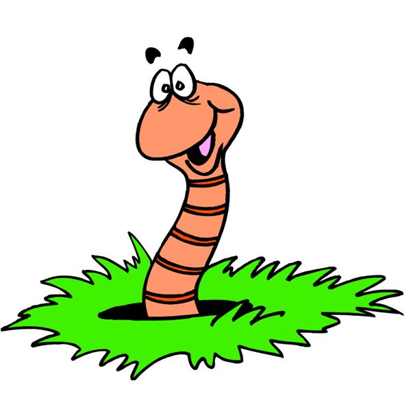 Worm Moving Clipart