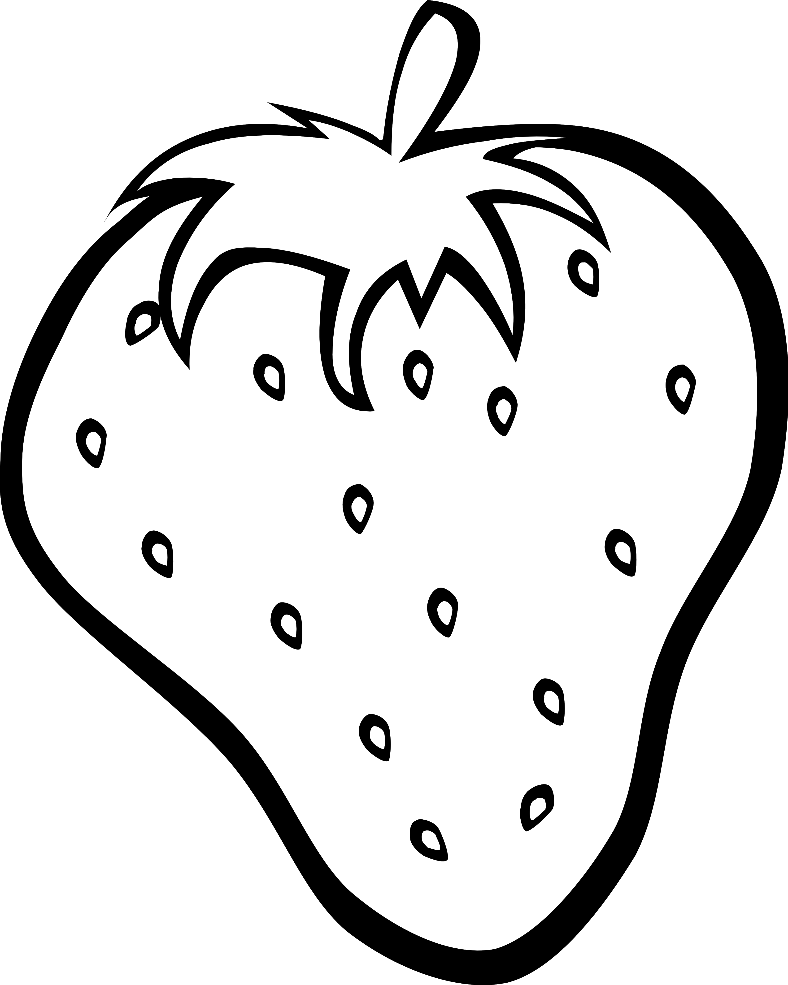 Line Drawing Of Fruit - ClipArt Best