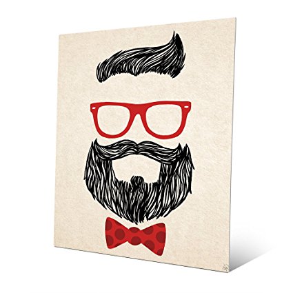 Amazon.com: Red Hipster Accessories: Respect the Beard! Line ...