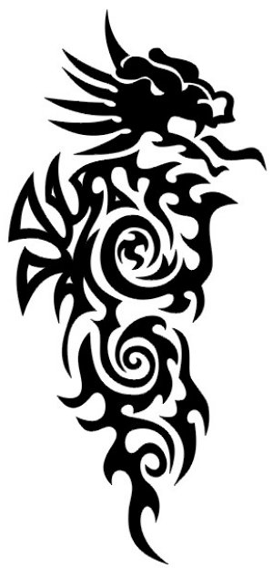 Fire Breathing Dragon Tattoo - ClipArt Best