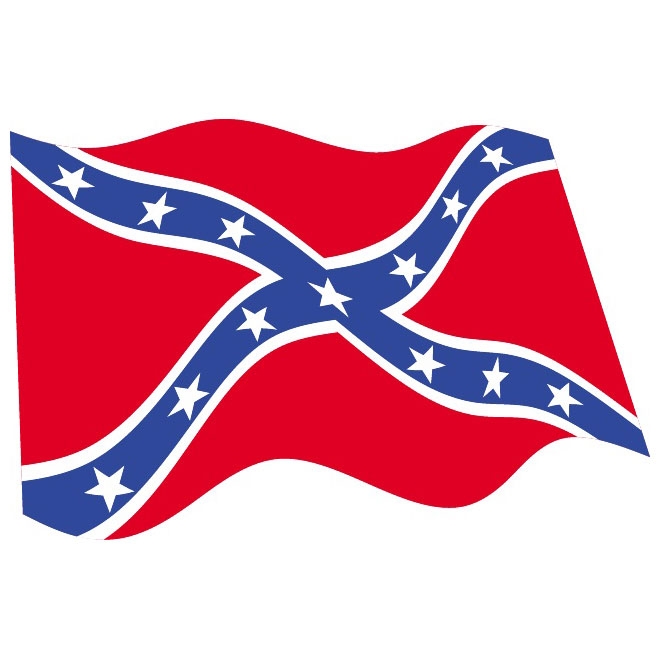 Rebel Flag Clipart