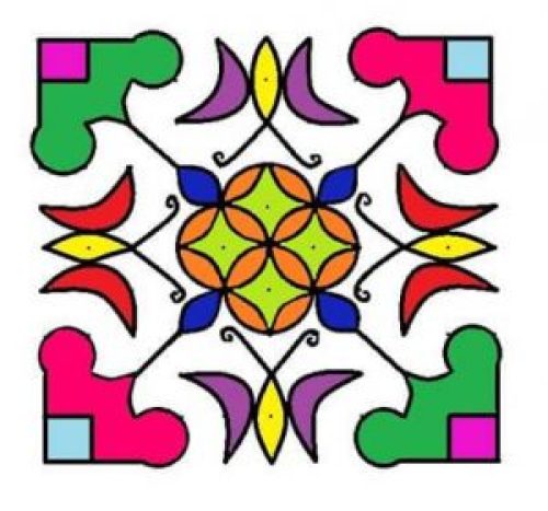 Dotted Rangoli Designs Images - Rangoli Designs Images