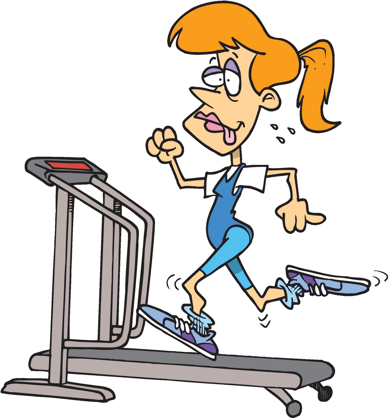 Fitness humor clipart