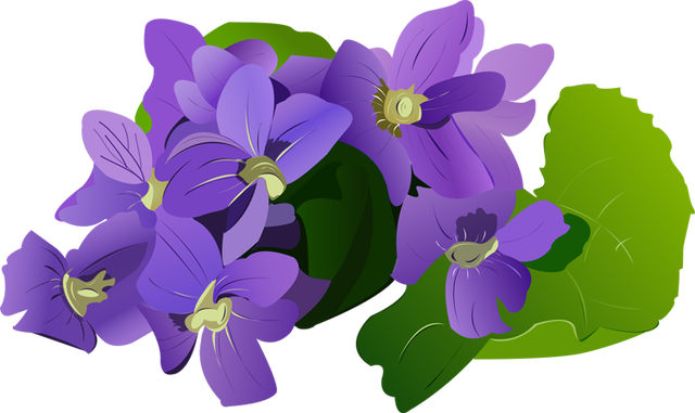 A Bouquet of Summer Flowers Clip Art