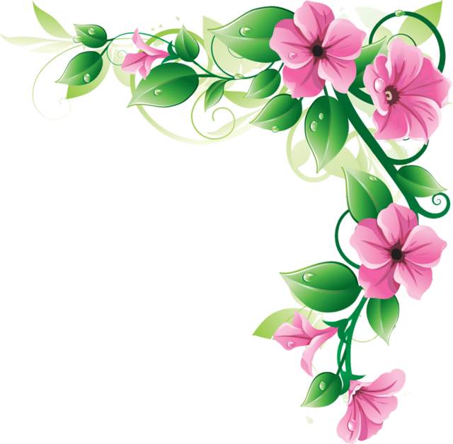 Flower Boarder | Free Download Clip Art | Free Clip Art | on ...