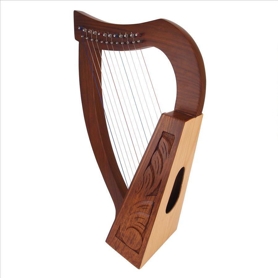 Celtic Rosewood Tara Harp - MD4729 - Design Toscano