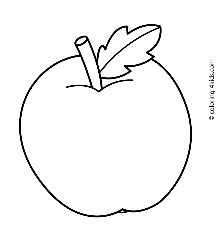 Simple Coloring Pages - Whataboutmimi.com