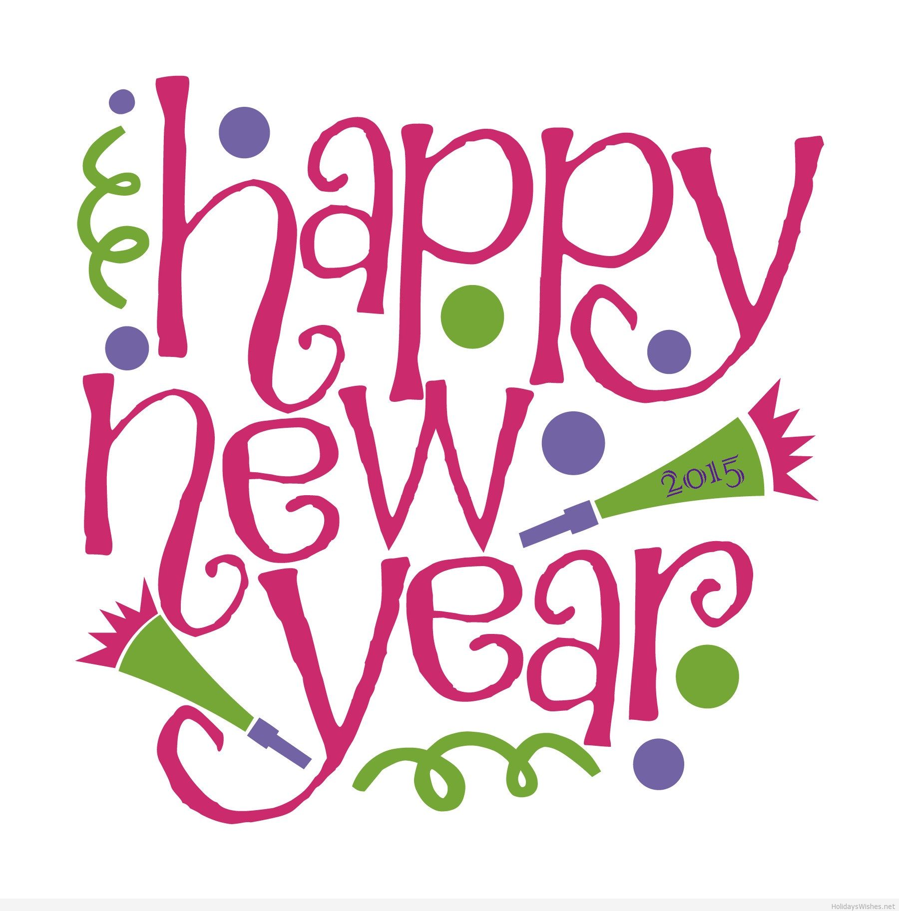 Happy new year banners clipart