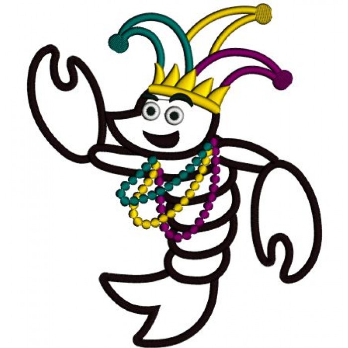 Happy-Lobster-with-Beads-and-Crown-Applique-Machine-Embroidery-Digitized-Design-Patterna-700x700.JPG