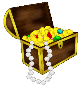 Treasure Chests - Treasure Chests With Gold and Jewels - ClipArt ...