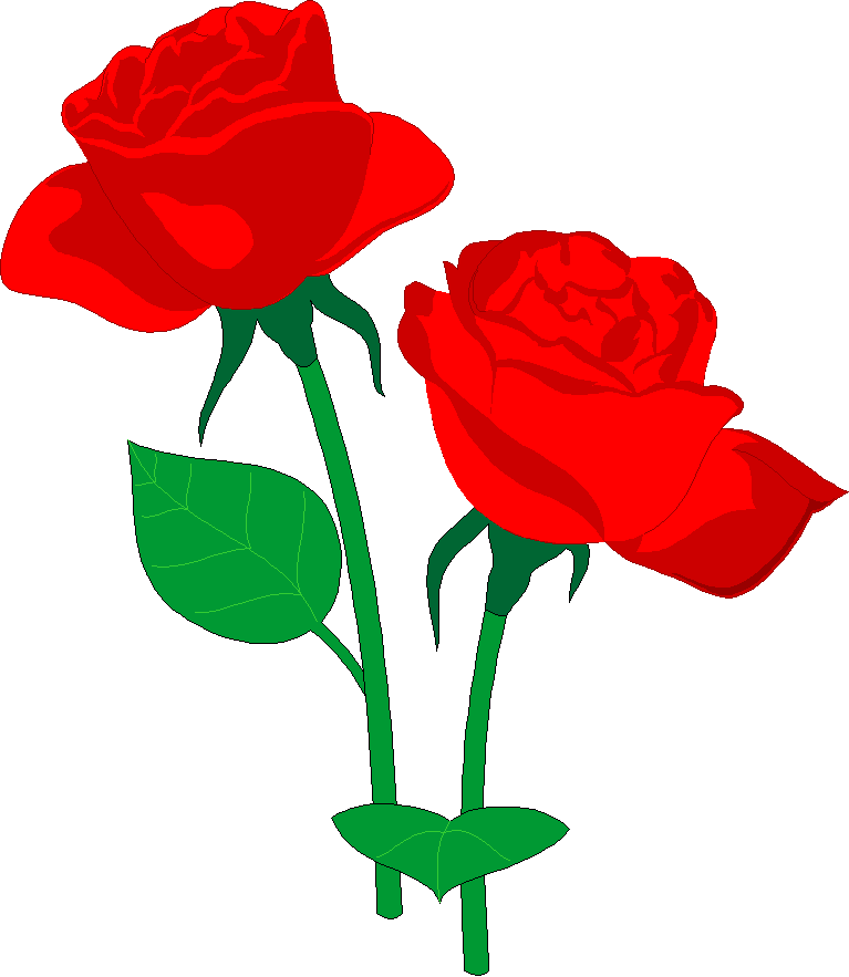 flower rose clipart