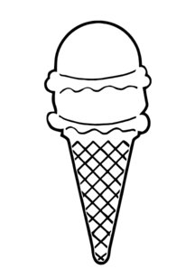 Ice Cream Scoop Outline - ClipArt Best
