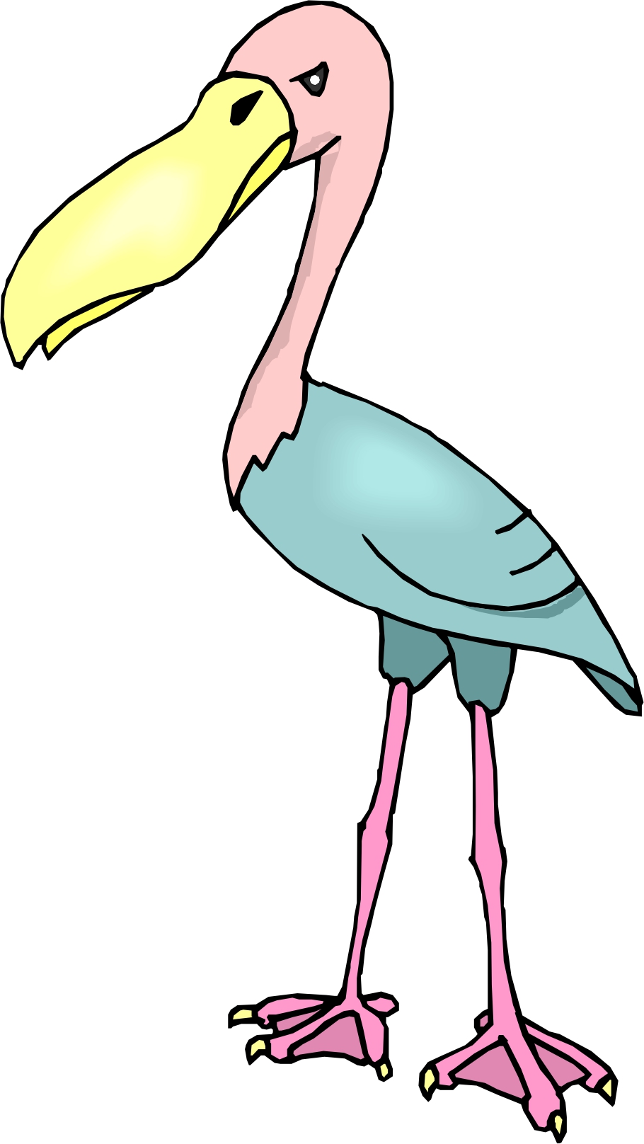 Heron Cartoon - ClipArt Best