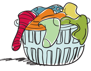 Hamper Cartoon Clipart