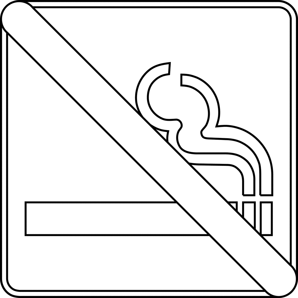 No Smoking Signs Clip Art