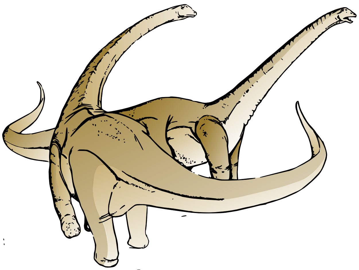 Dinosaur clipart black and white free clipart images - Cliparting.com