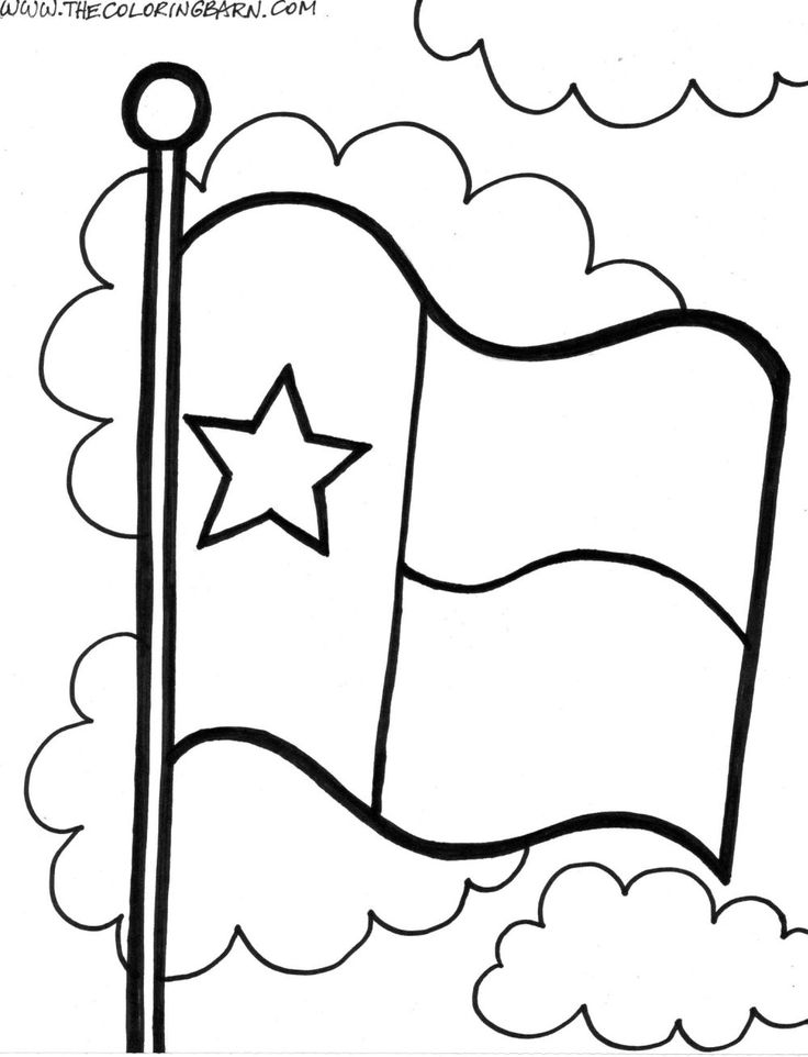 Coloring Pages. Texas flag coloring page - Castingdb.co